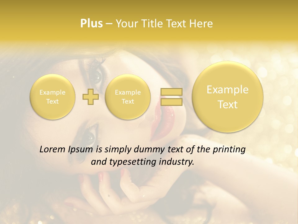 Valentine Glamour One PowerPoint Template