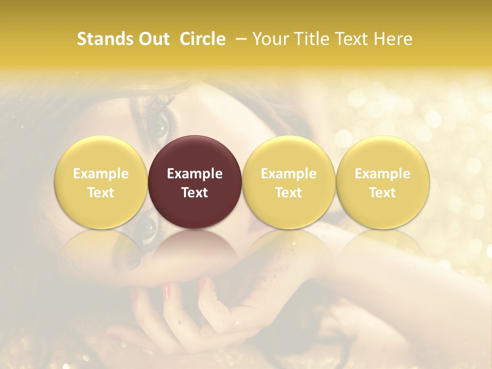 Valentine Glamour One PowerPoint Template