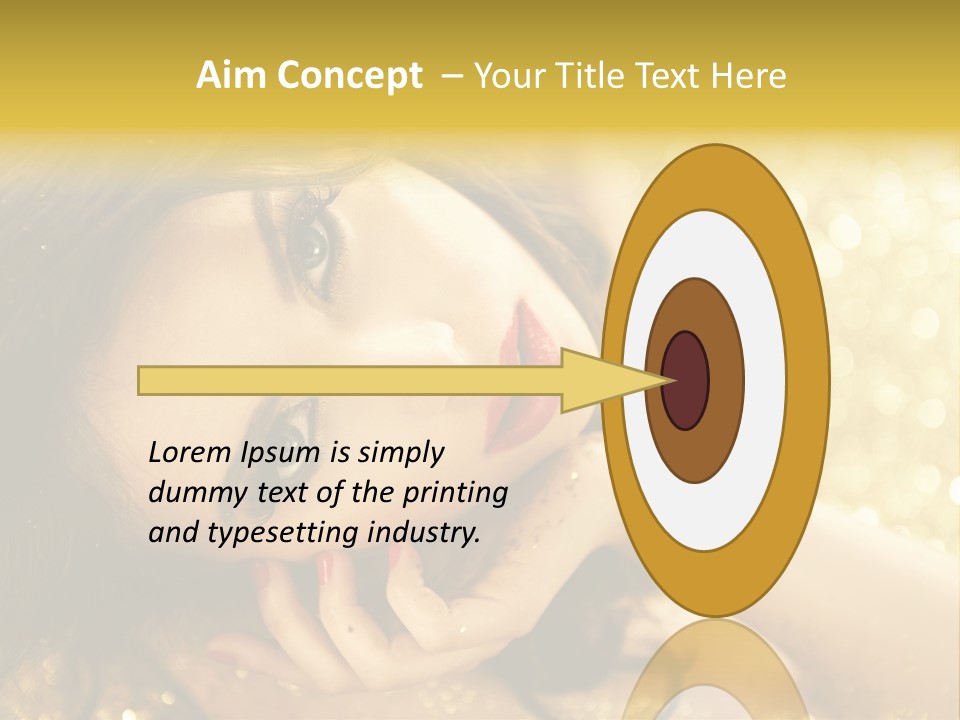 Valentine Glamour One PowerPoint Template