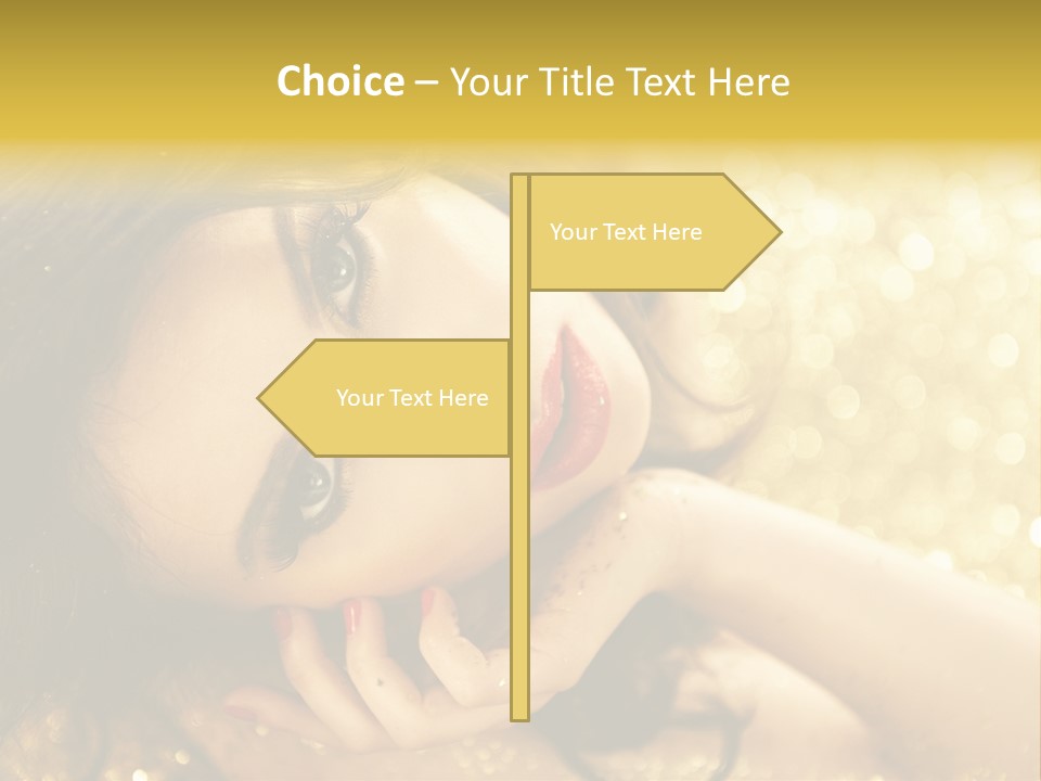 Valentine Glamour One PowerPoint Template