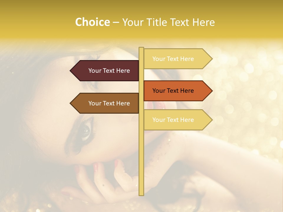 Valentine Glamour One PowerPoint Template