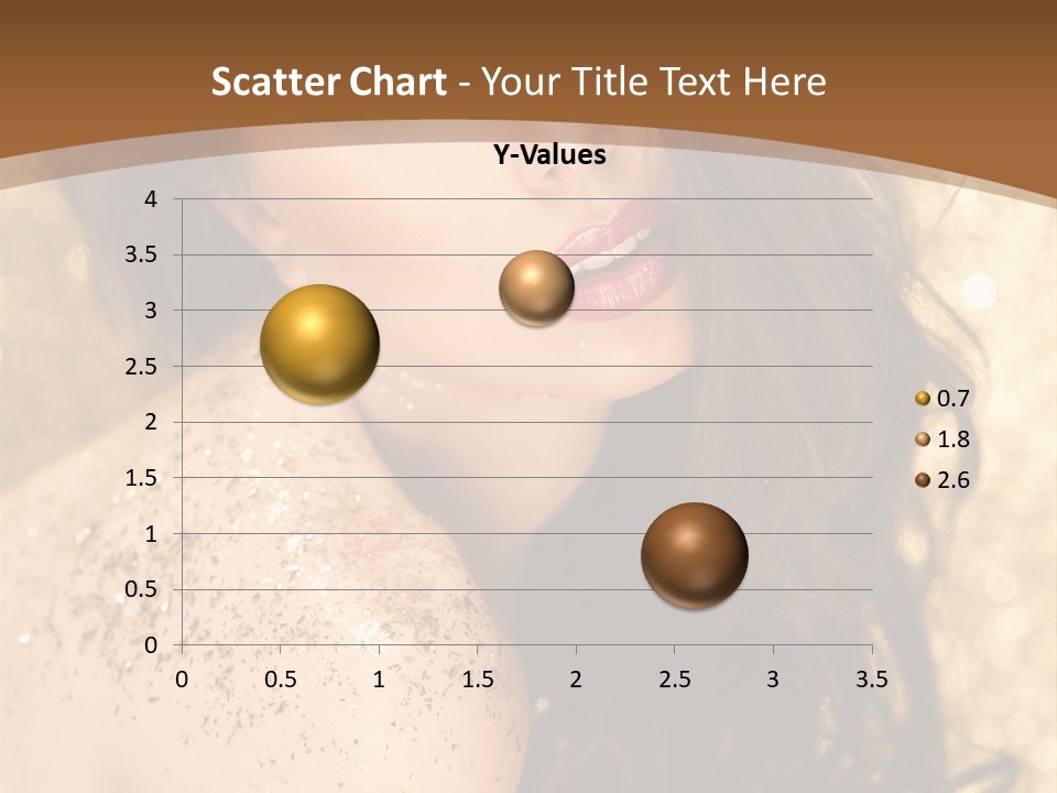 Salon One Golden PowerPoint Template