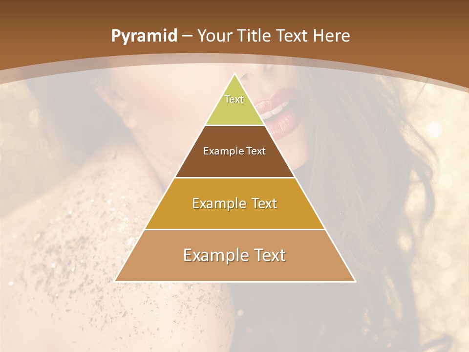 Salon One Golden PowerPoint Template