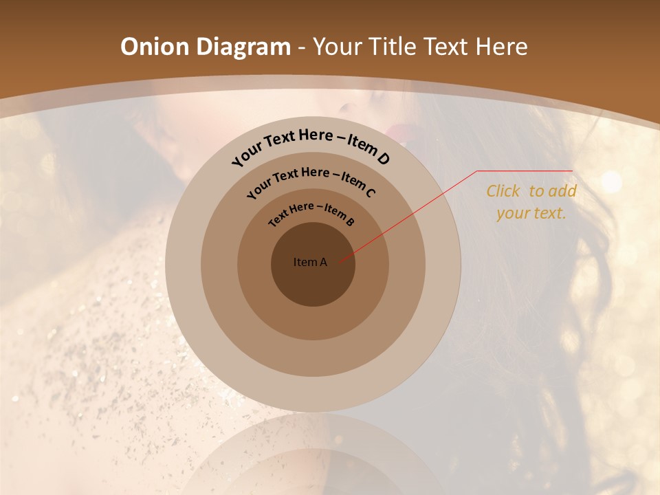 Salon One Golden PowerPoint Template