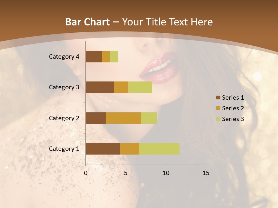 Salon One Golden PowerPoint Template
