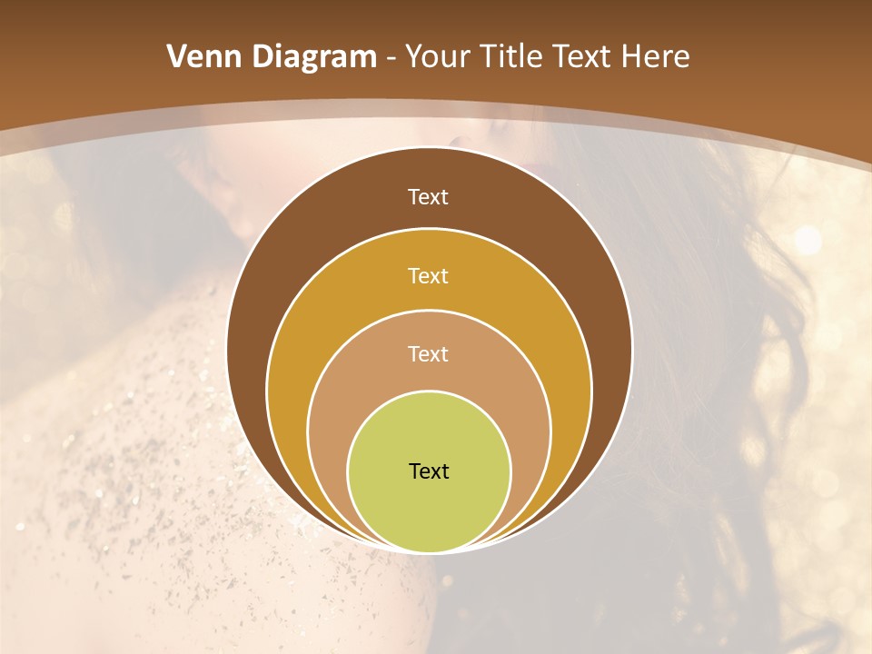 Salon One Golden PowerPoint Template