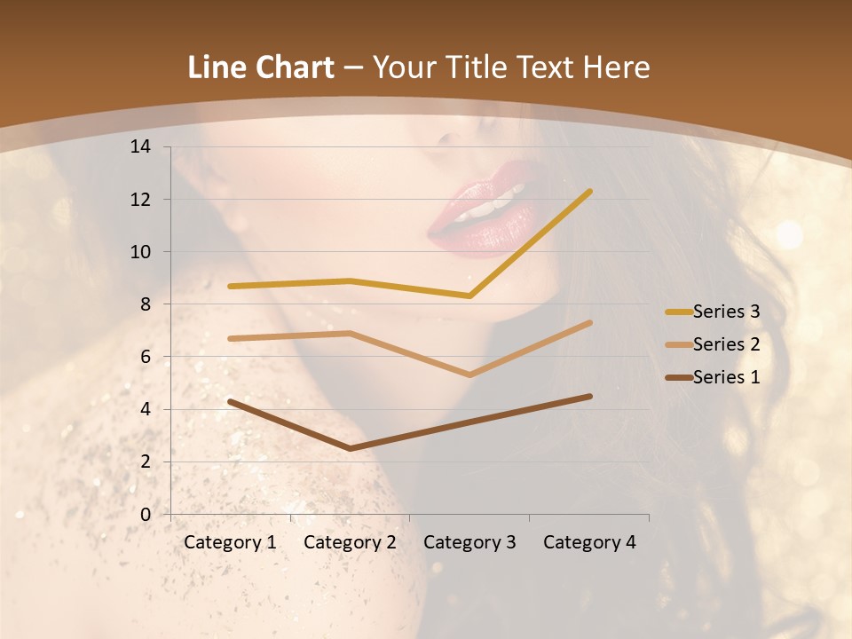 Salon One Golden PowerPoint Template