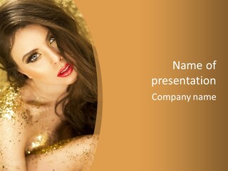 Artistic Cosmetics Surprise PowerPoint Template