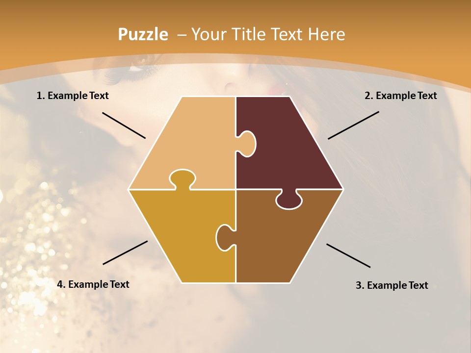 Artistic Cosmetics Surprise PowerPoint Template