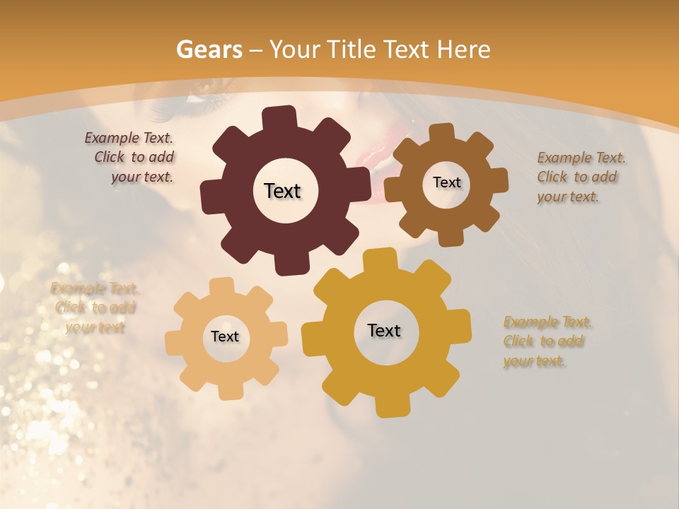 Artistic Cosmetics Surprise PowerPoint Template