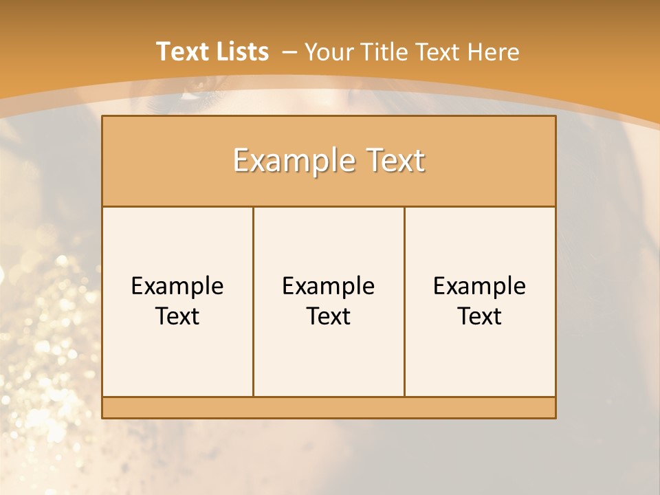 Artistic Cosmetics Surprise PowerPoint Template