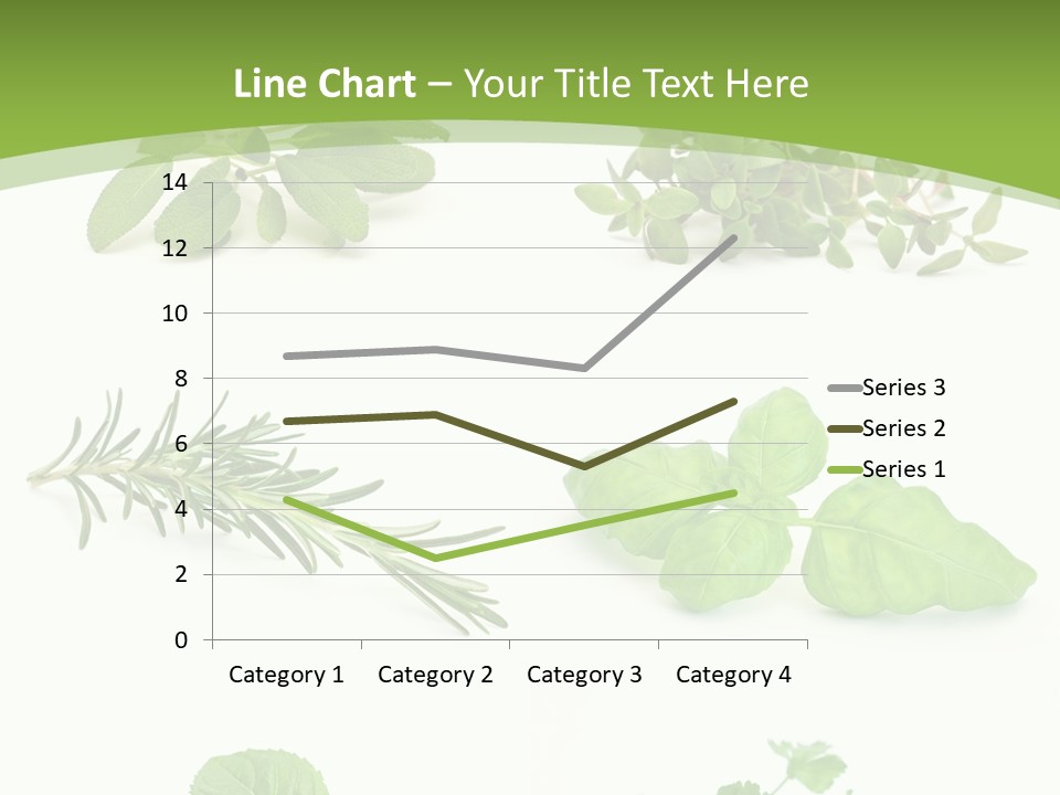 Herb Basil Cook PowerPoint Template
