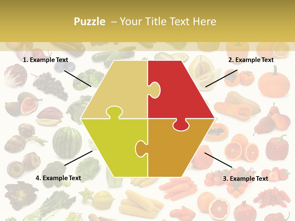 Tropical Onion Ingredient PowerPoint Template