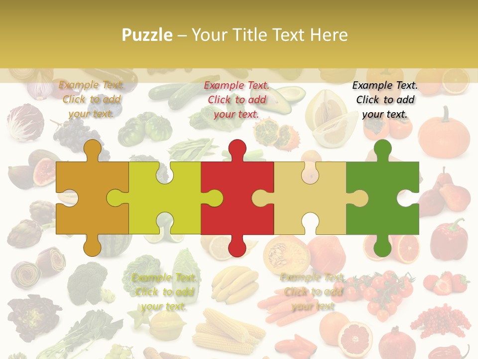 Tropical Onion Ingredient PowerPoint Template