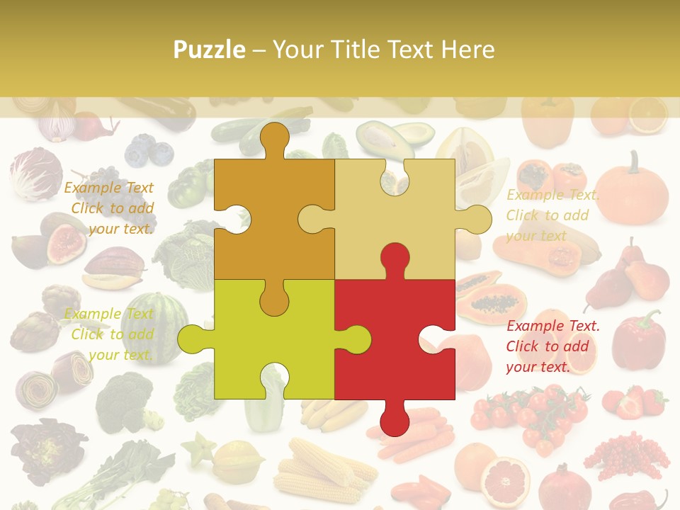 Tropical Onion Ingredient PowerPoint Template