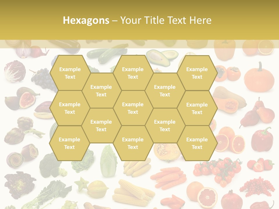 Tropical Onion Ingredient PowerPoint Template