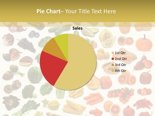 Tropical Onion Ingredient PowerPoint Template