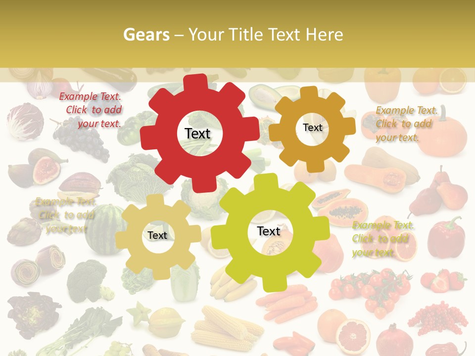 Tropical Onion Ingredient PowerPoint Template