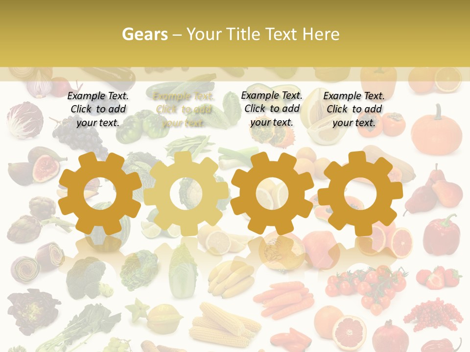 Tropical Onion Ingredient PowerPoint Template