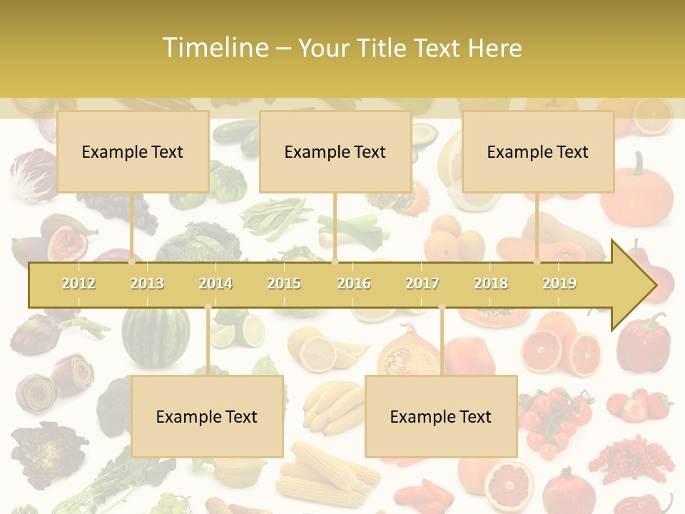Tropical Onion Ingredient PowerPoint Template