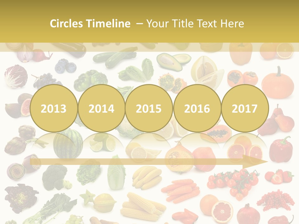 Tropical Onion Ingredient PowerPoint Template