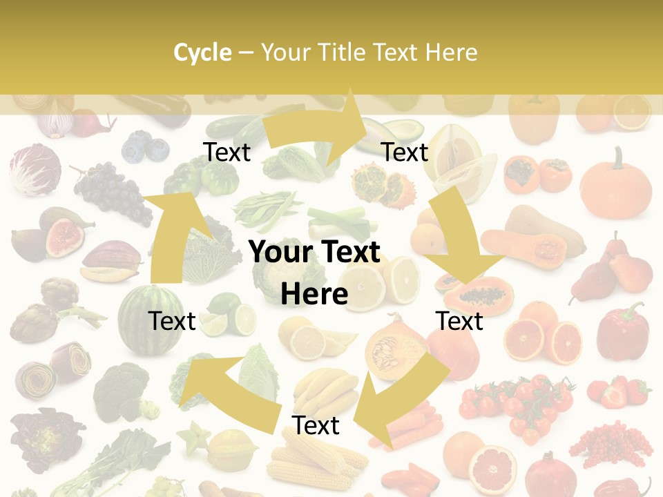 Tropical Onion Ingredient PowerPoint Template