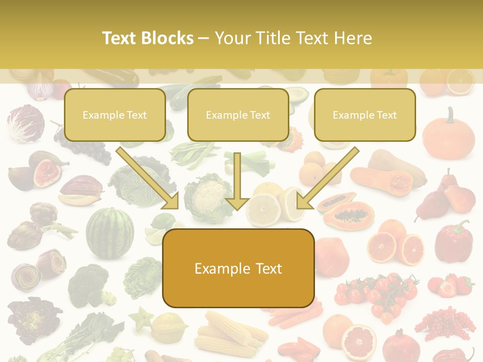 Tropical Onion Ingredient PowerPoint Template