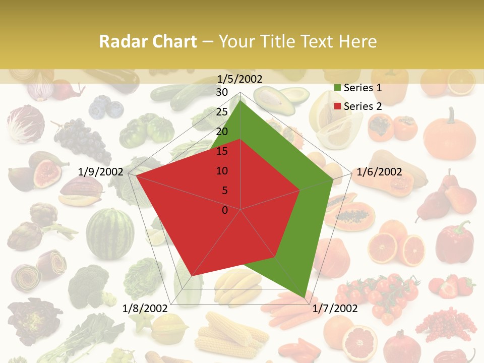 Tropical Onion Ingredient PowerPoint Template