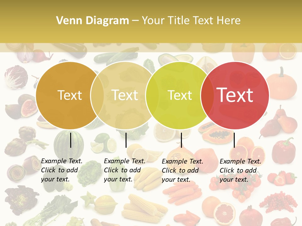 Tropical Onion Ingredient PowerPoint Template