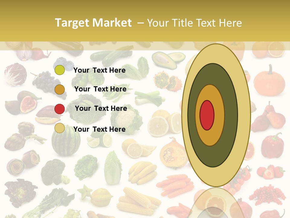 Tropical Onion Ingredient PowerPoint Template