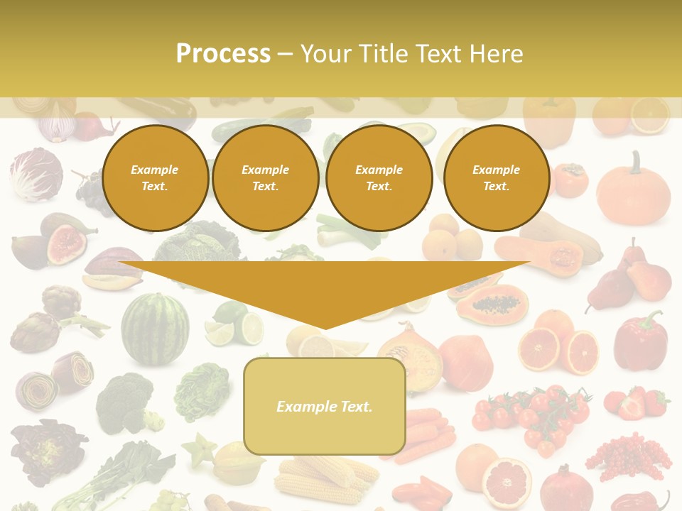 Tropical Onion Ingredient PowerPoint Template
