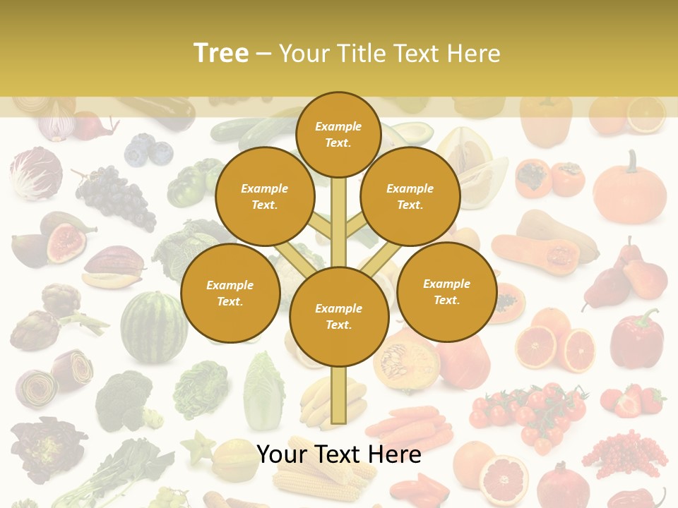 Tropical Onion Ingredient PowerPoint Template
