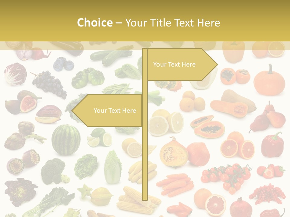Tropical Onion Ingredient PowerPoint Template
