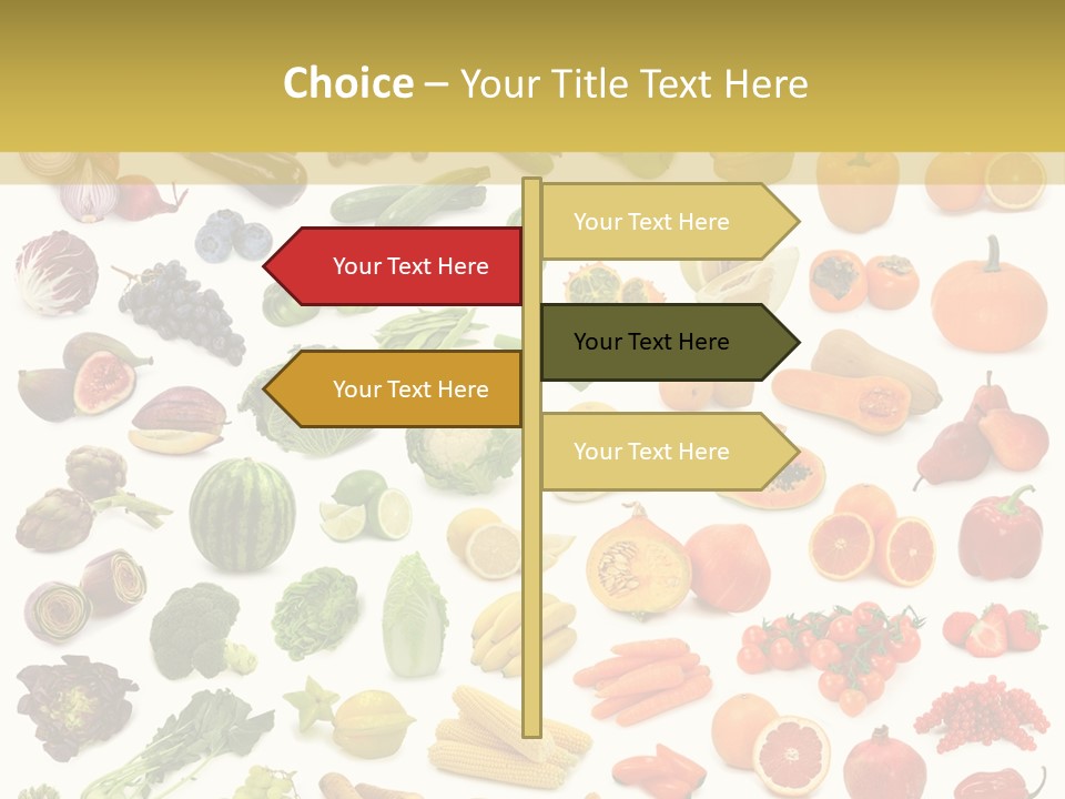 Tropical Onion Ingredient PowerPoint Template