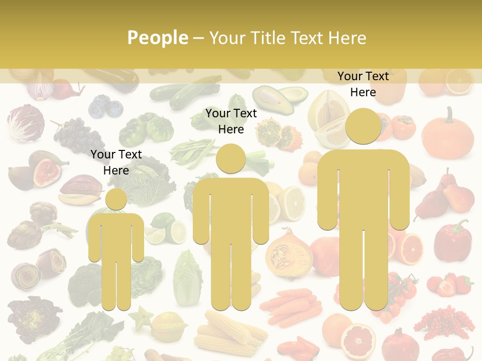 Tropical Onion Ingredient PowerPoint Template