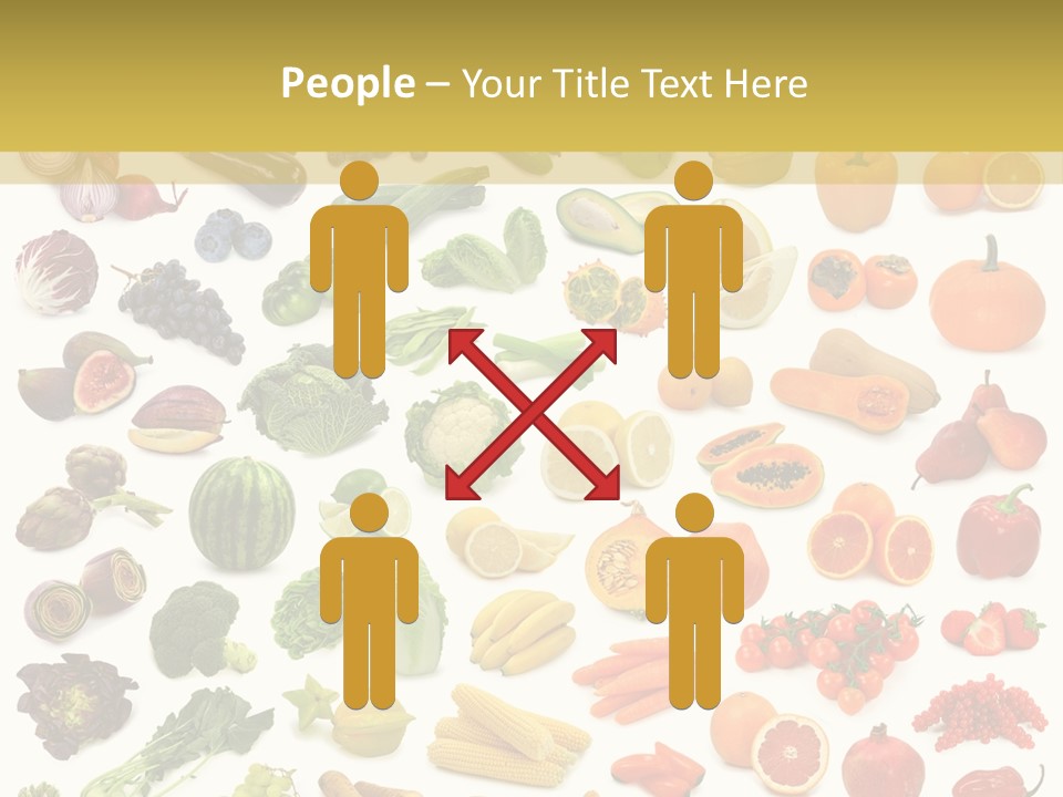 Tropical Onion Ingredient PowerPoint Template