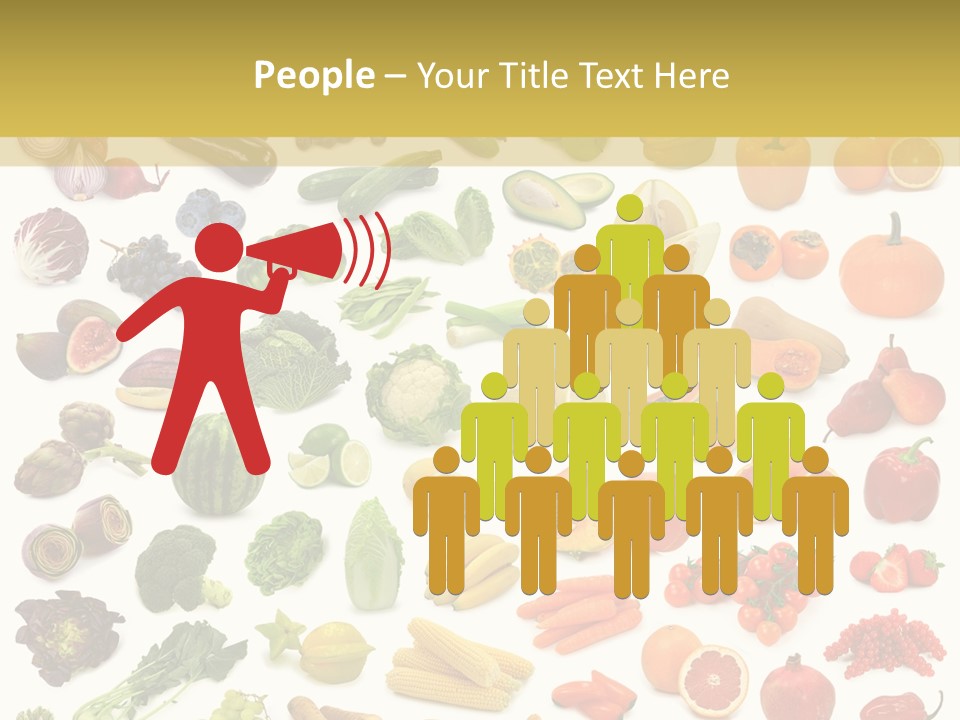 Tropical Onion Ingredient PowerPoint Template