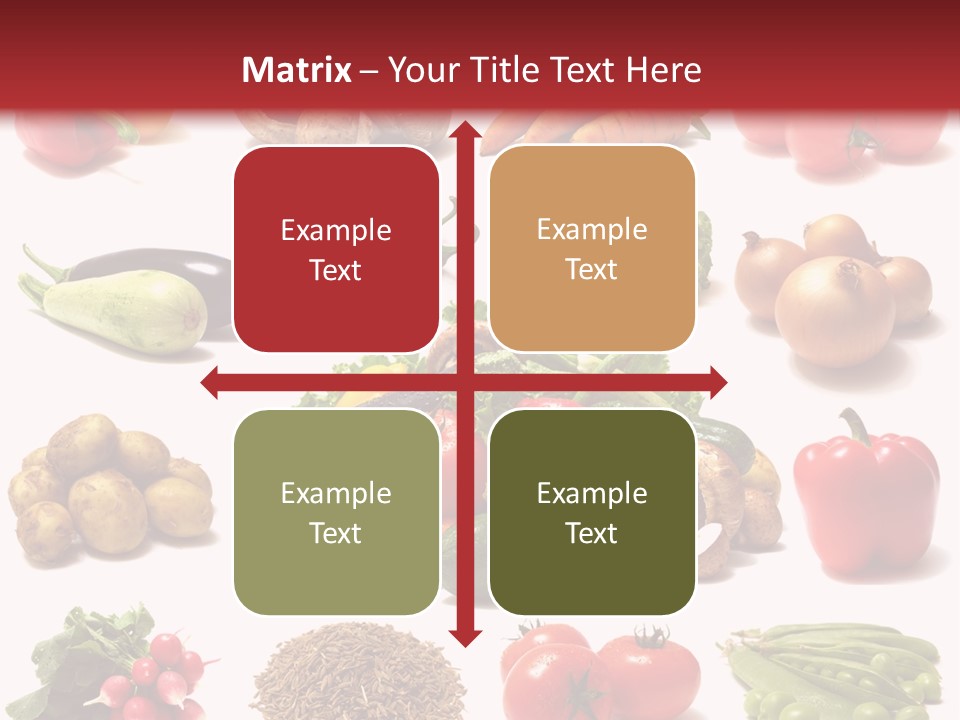 Paprika Background Viticulture PowerPoint Template