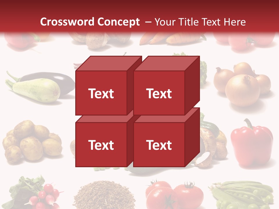 Paprika Background Viticulture PowerPoint Template