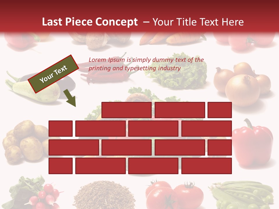 Paprika Background Viticulture PowerPoint Template
