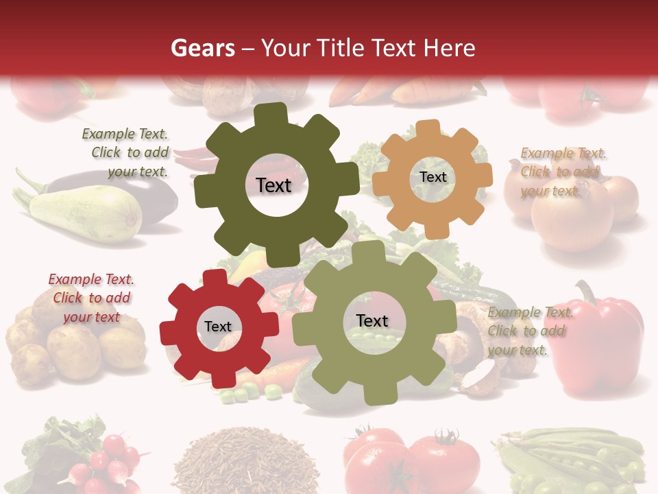 Paprika Background Viticulture PowerPoint Template