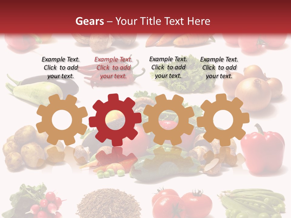 Paprika Background Viticulture PowerPoint Template