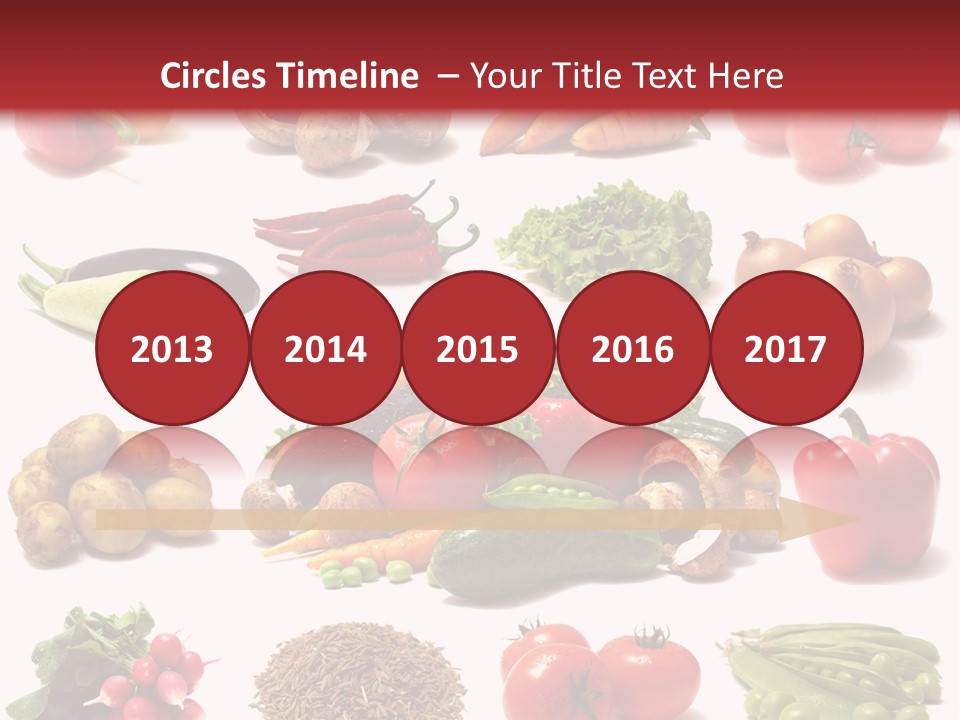 Paprika Background Viticulture PowerPoint Template