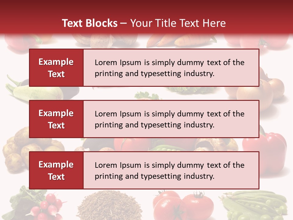 Paprika Background Viticulture PowerPoint Template