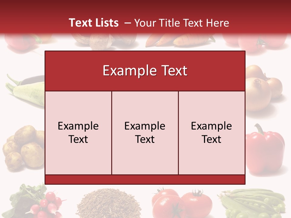 Paprika Background Viticulture PowerPoint Template