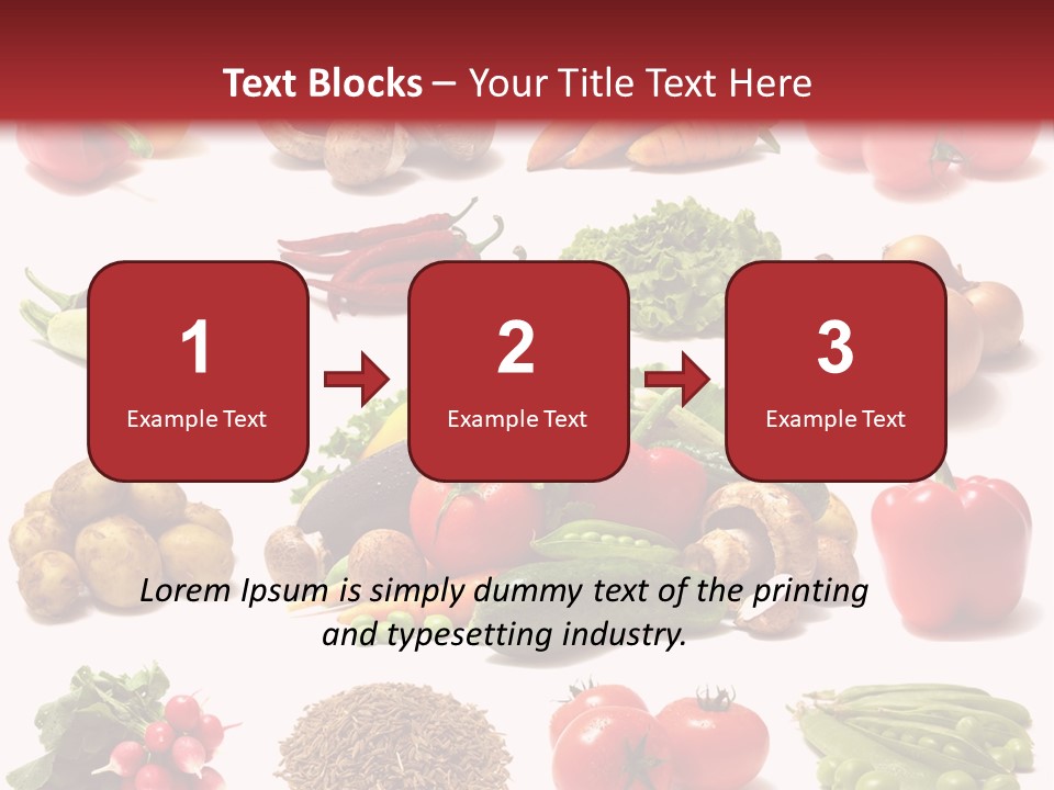 Paprika Background Viticulture PowerPoint Template