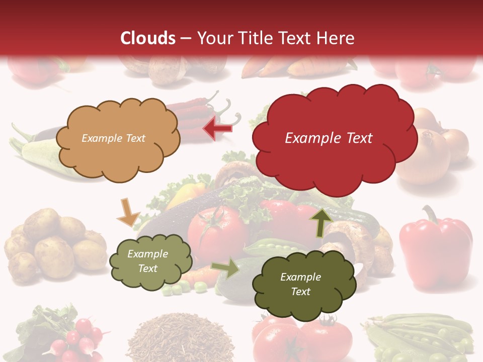 Paprika Background Viticulture PowerPoint Template