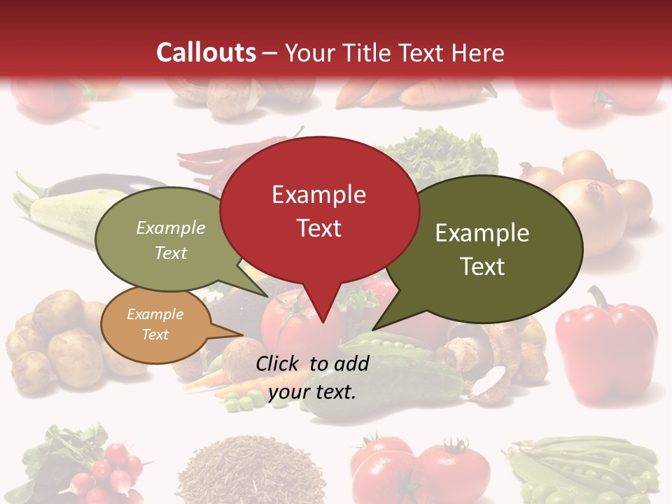 Paprika Background Viticulture PowerPoint Template