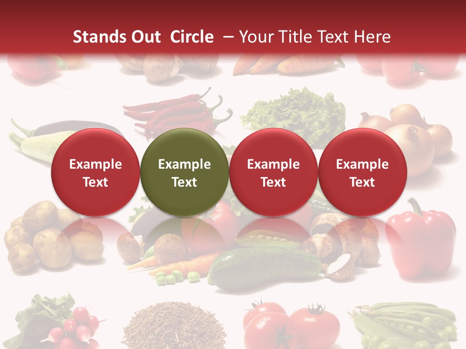 Paprika Background Viticulture PowerPoint Template