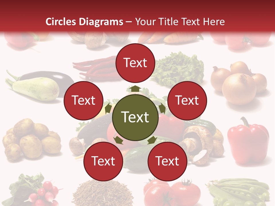 Paprika Background Viticulture PowerPoint Template